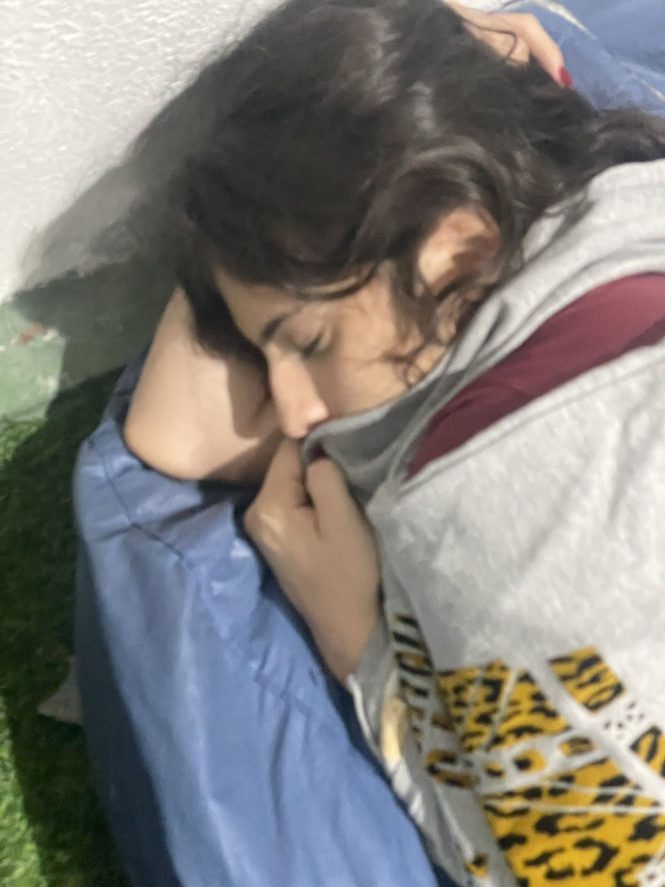 Ela dormindo toda fofinha