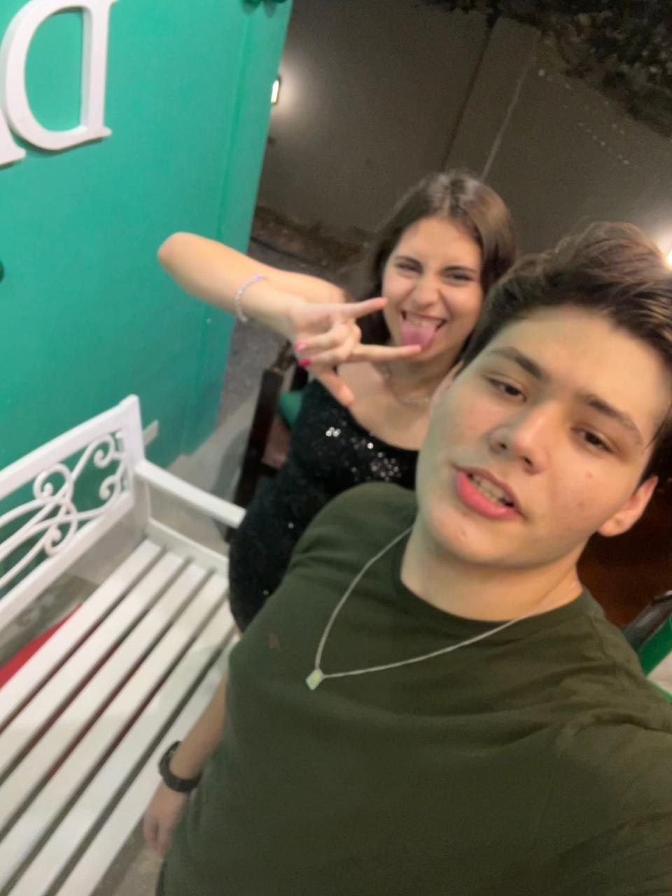 Nós dois em uma selfie